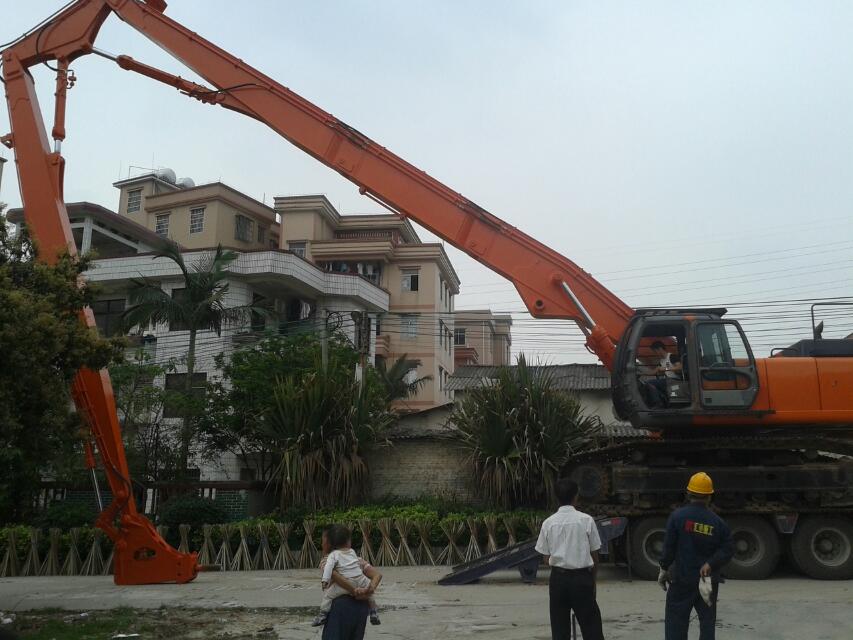 挖掘機(jī)拆樓臂、三段式加長(zhǎng)臂、挖掘機(jī)拆樓臂廠家