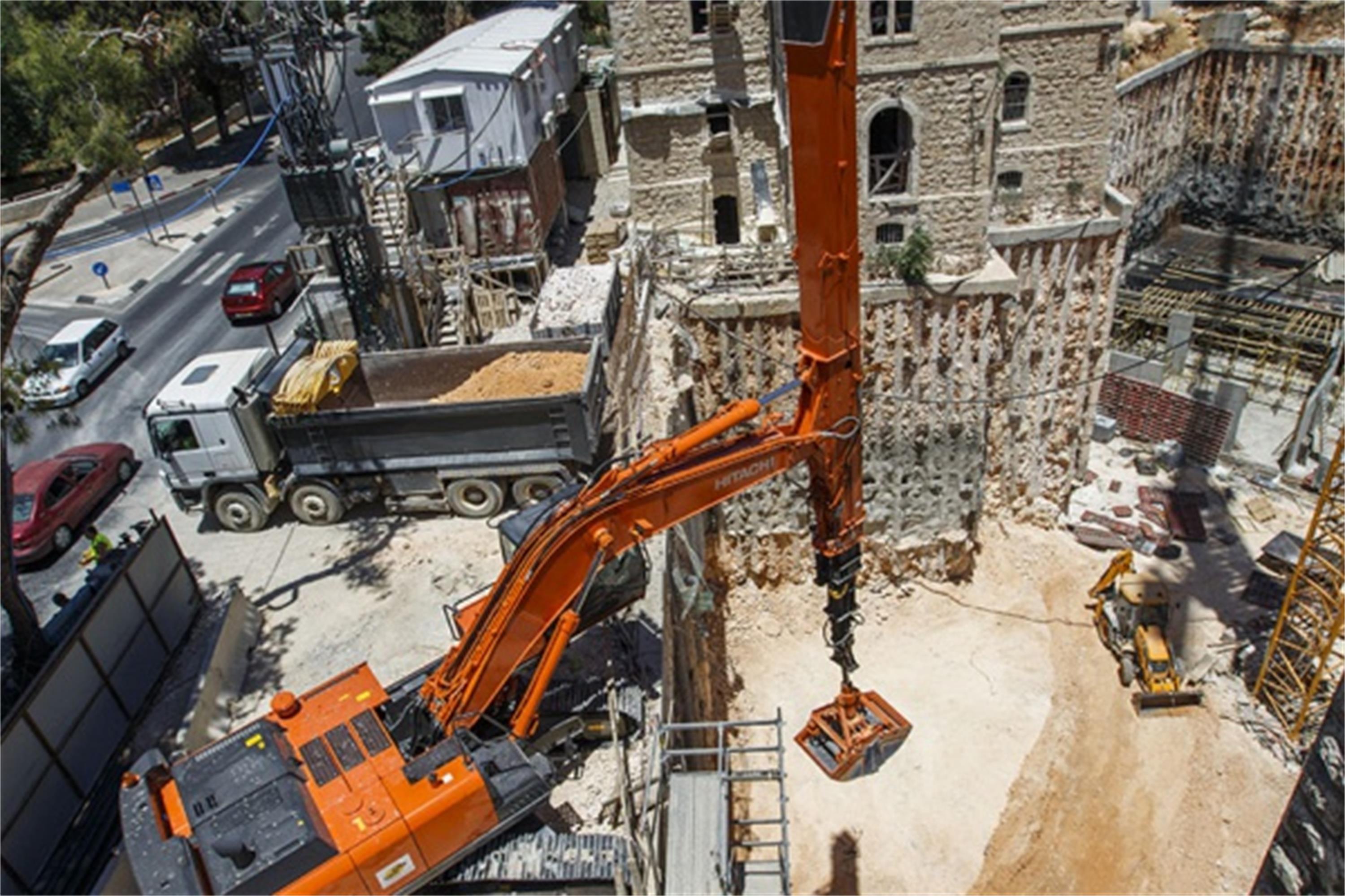 挖掘機(jī)伸縮臂